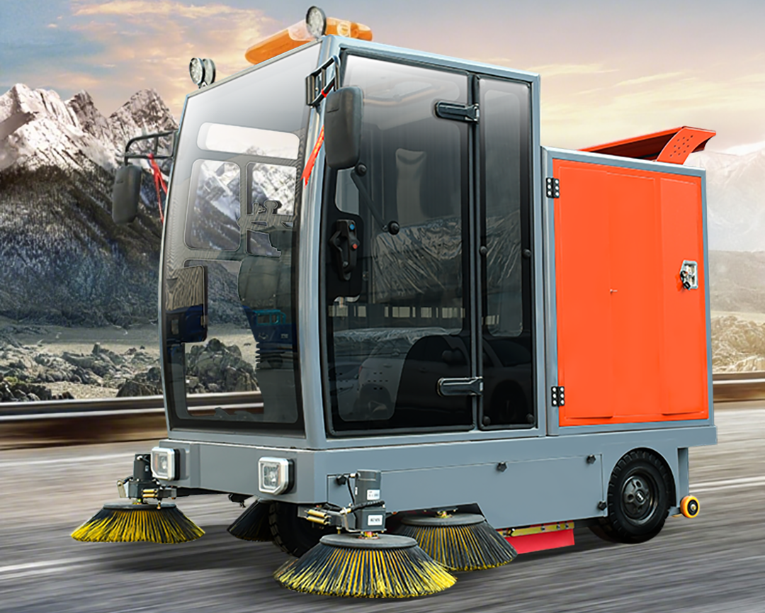 5-Brush Sweeper YX-G22E/Standard Dual Fan - Image 1